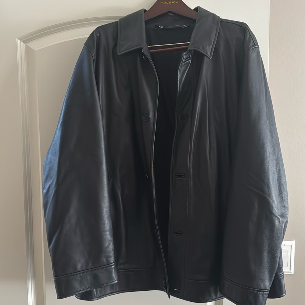Men’s leather jacket